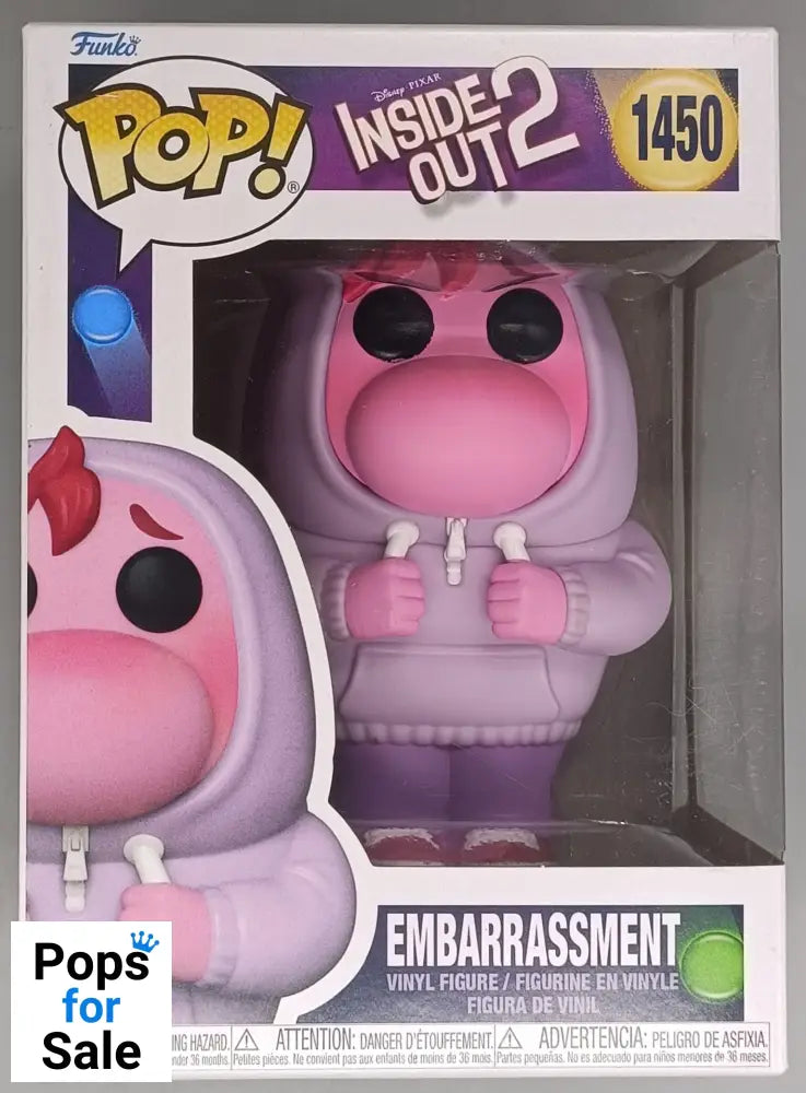 1450 Embarrassment - Disney Inside Out 2 Funko POP - Brand New