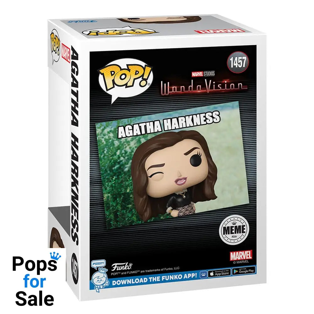 1457 Agatha Harkness Winking (Meme) - Marvel Wandavision Funko Pop Preorder