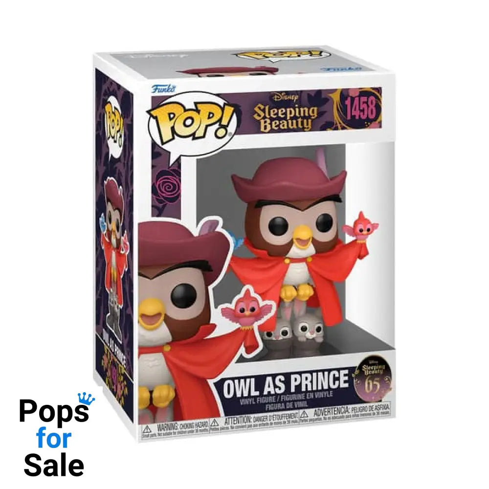 #1458 Owl as Prince - Disney Sleeping Beauty 65th Anniversary Funko POP Preorder - PopsforSale.co.uk