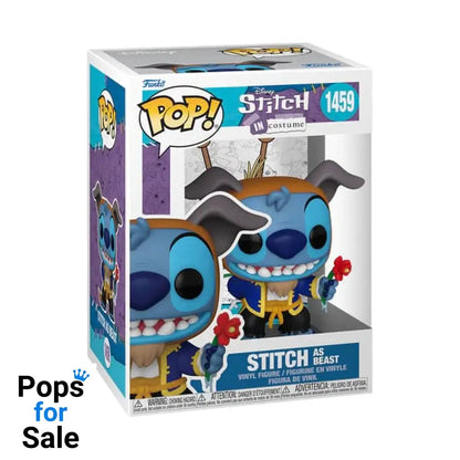 #1459 Stitch (as The Beast) Disney Lilo & Stitch / Beauty & The Beast Funko POP 