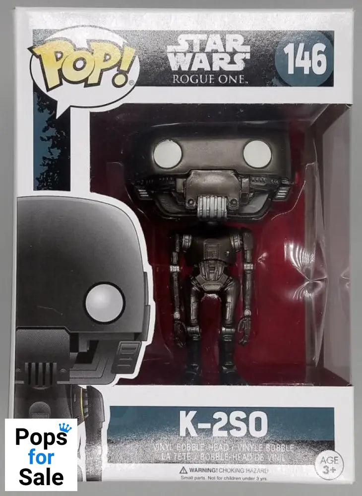 146 K-2SO - Star Wars - Rogue One - Box Damaged Funko POP