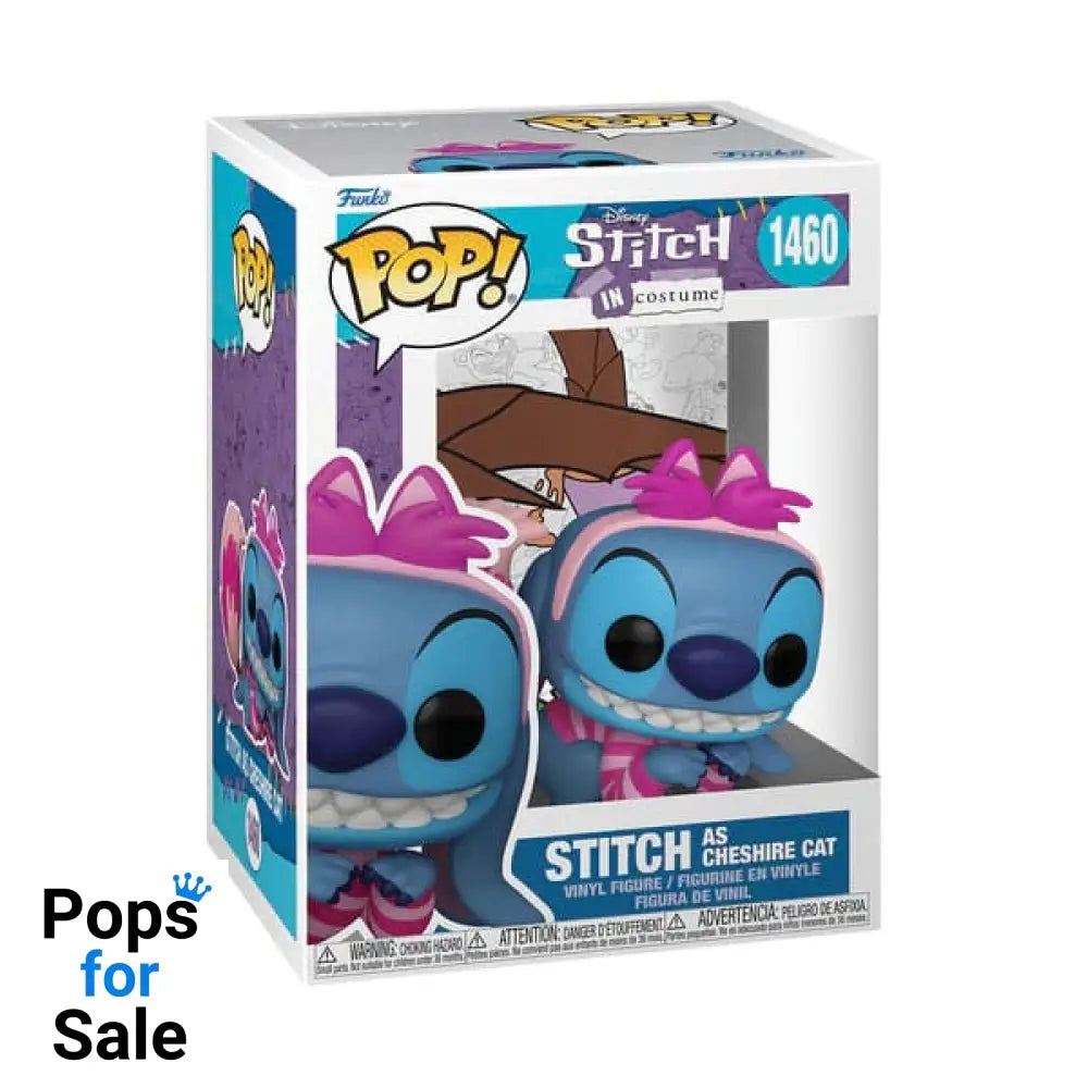 #1460 Stitch (as Cheshire Cat) Disney Lilo & Stitch - Alice in Wonderland Funko POP 