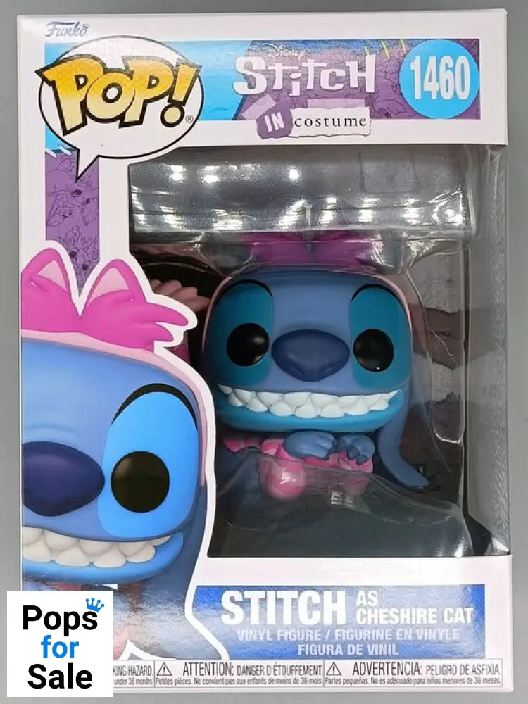 #1460 Stitch (as Cheshire Cat) Disney Lilo & Stitch - Alice in Wonderland Funko POP 