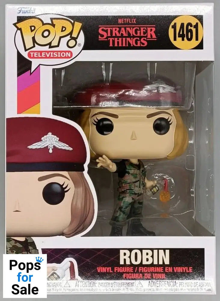 1461 Robin with Cocktail - Stranger Things - Brand New Funko POP