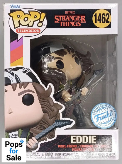1462 Eddie - Stranger Things - Box Damaged Funko POP