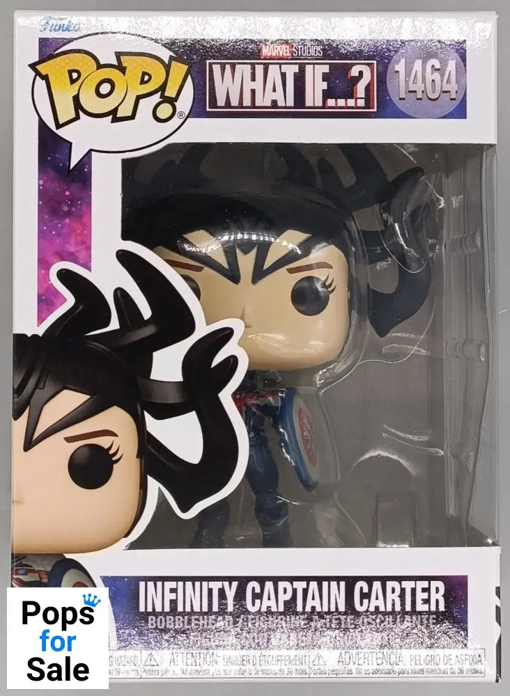 1464 Infinity Captain Carter - Marvel What If...? Funko POP - Brand New