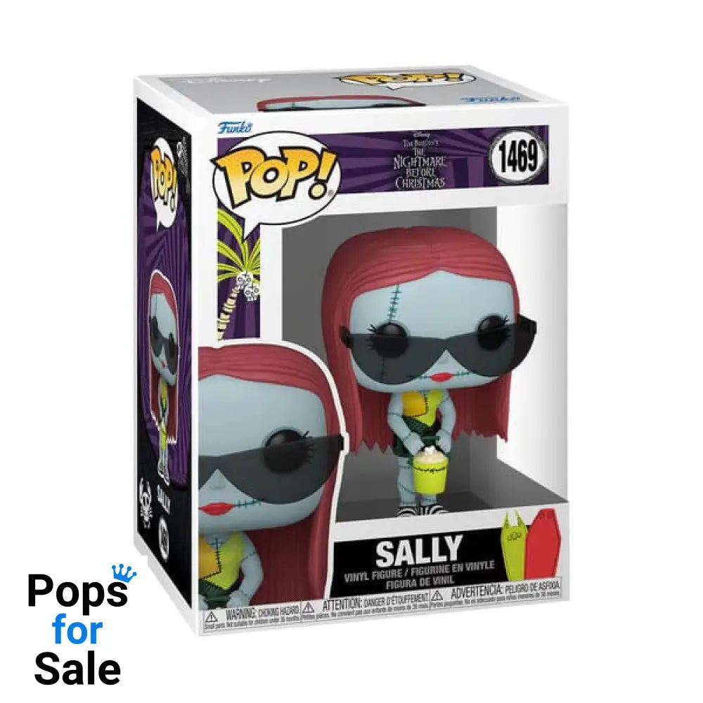 1469 Sally w/Glasses (Beach) Disney Nightmare before Christmas Funko POP - Brand New