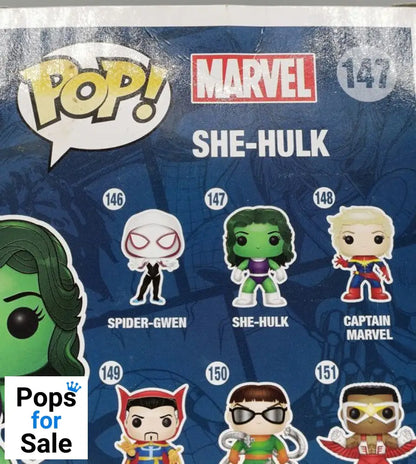 147 She-Hulk - Marvel - Box Damaged Funko POP