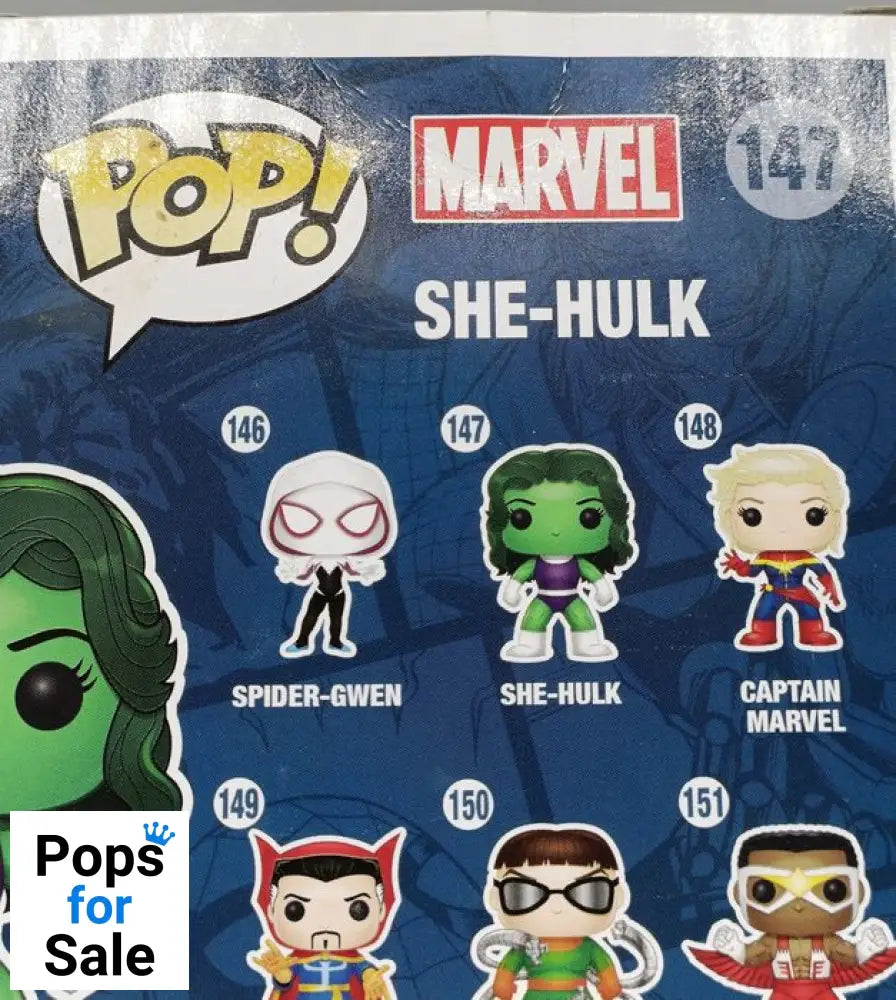 147 She-Hulk - Marvel - Box Damaged Funko POP