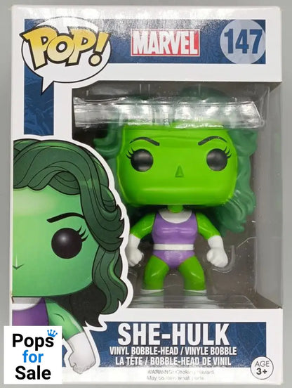 147 She-Hulk - Marvel - Box Damaged Funko POP