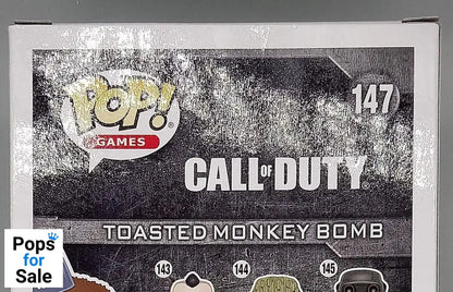 #147 Toasted Monkey Bomb - Call Of Duty - Box Damaged Funko POP - PopsforSale.co.uk