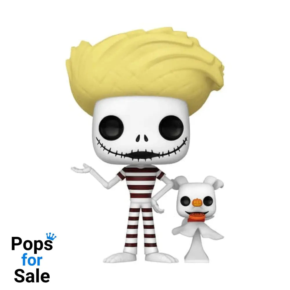 #1470 Jack with Zero (Beach) Disney The Nightmare before Christmas Funko POP Preorder - PopsforSale.co.uk