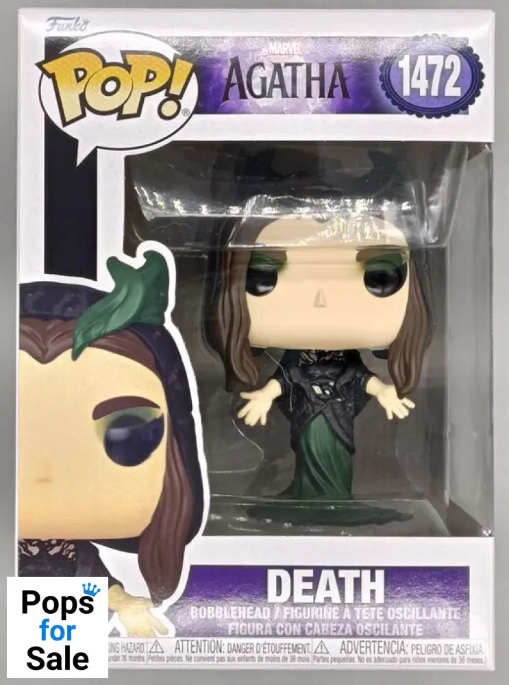 1472 Death - Marvel Agatha Funko POP - Brand New