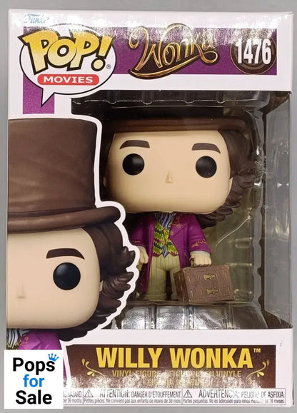 1476 Willy Wonka - Wonka - Funko POP - Box Damaged