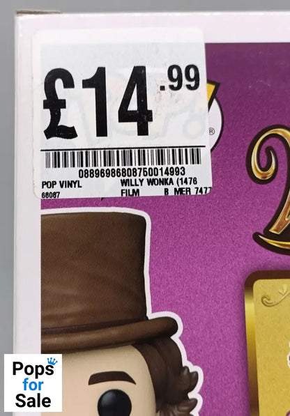 1476 Willy Wonka - Wonka - Funko POP - Box Damaged