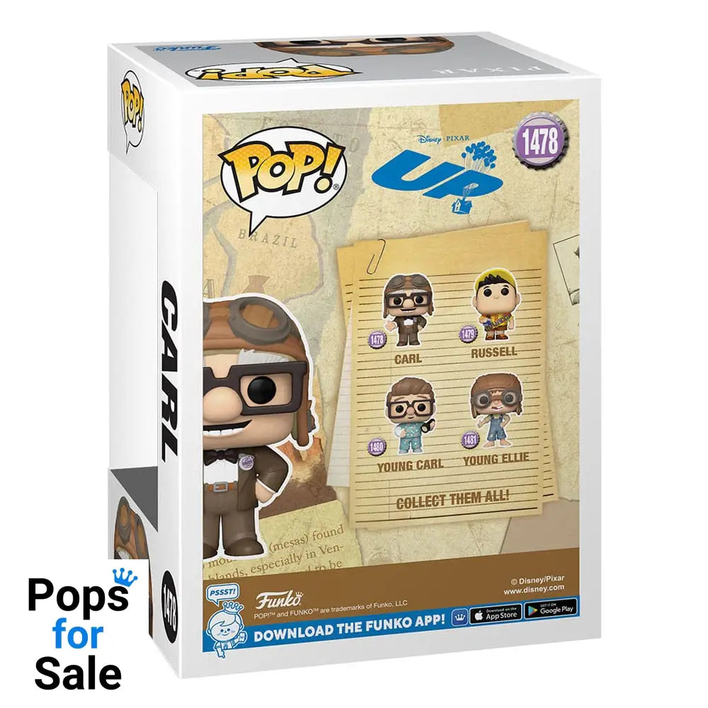 1478 Carl - Disney Pixar Up! 2 Funko Pop Preorder