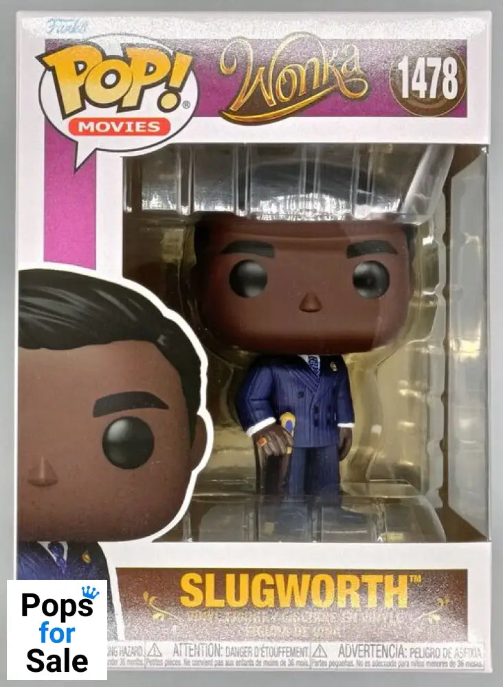 1478 Slugworth - Wonka Funko POP - Brand New