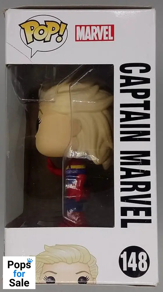 #148 Captain Marvel - Marvel - Box Damaged Funko POP - PopsforSale.co.uk