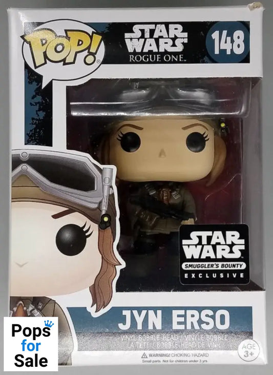 #148 Jyn Erso (Mountain Gear) Star Wars Smugglers Bounty Box Damaged Funko POP - PopsforSale.co.uk