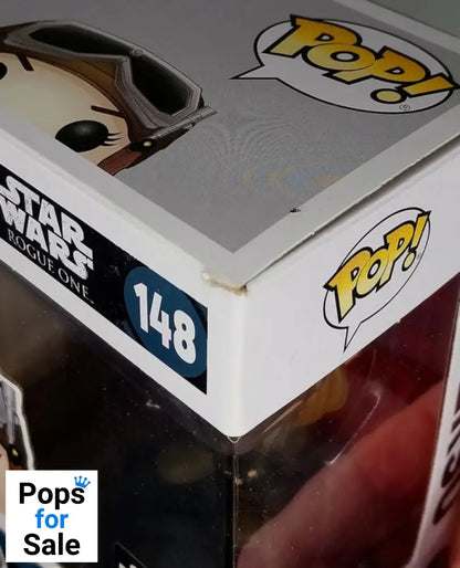 #148 Jyn Erso (Mountain Gear) Star Wars Smugglers Bounty Box Damaged Funko POP