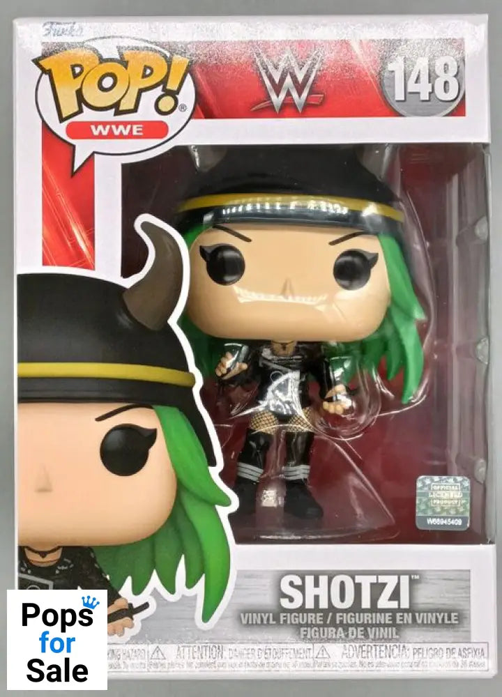 148 Shotzi Blackheart - WWE Funko POP - Brand New