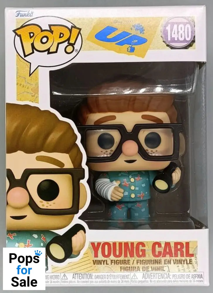1480 Young Carl - Disney Pixar Up! 2 Funko POP Funko POP - Brand New