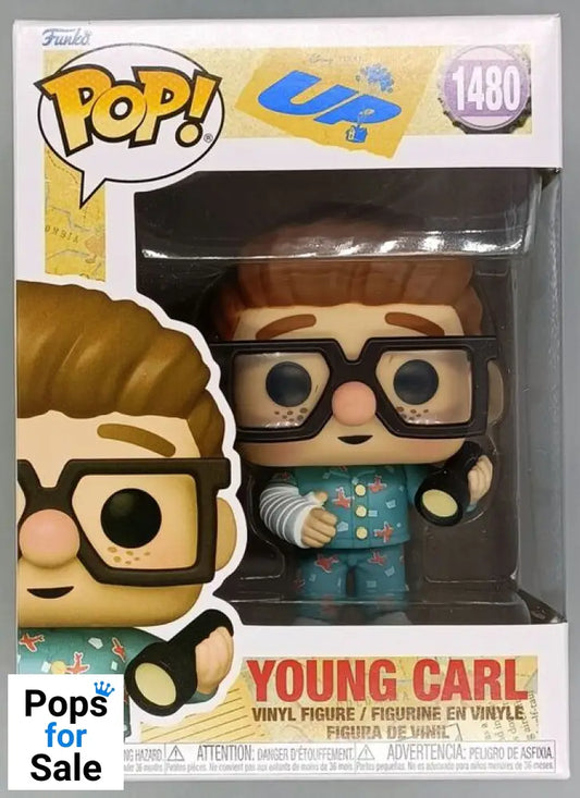 1480 Young Carl - Disney Pixar Up! 2 Funko POP Funko POP - Brand New