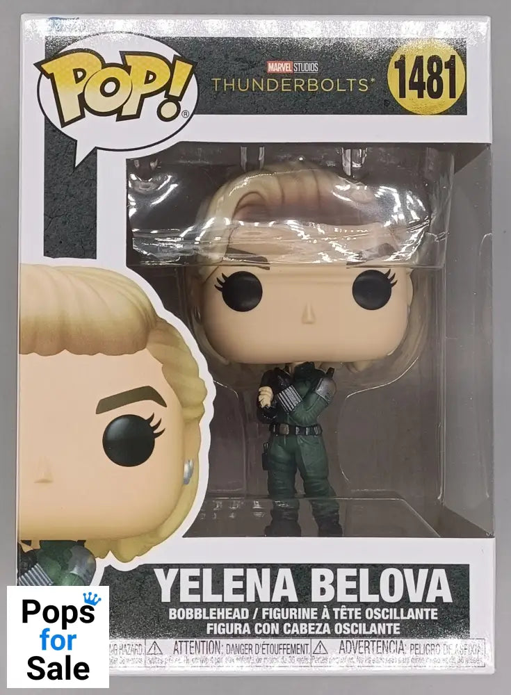 1481 Yelena Belova - Marvel Thunderbolts Funko POP - Brand New