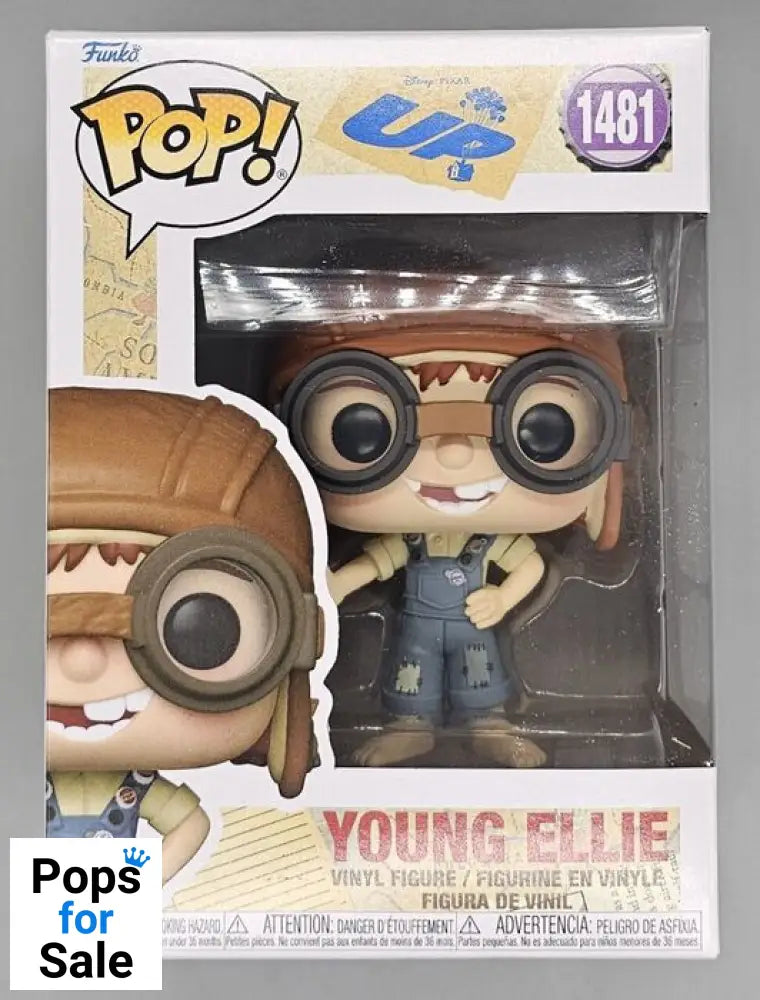 1481 Young Ellie - Disney Pixar Up! 2 - Box Damaged Funko POP