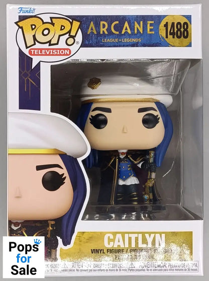 1488 Caitlyn - Arcane League of Legends Funko POP - Brand New