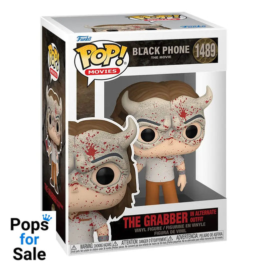 #1489 The Grabber (in Alternate Outfit) - The Black Phone - Horror - Brand New Funko POP in Protector - PopsforSale.co.uk