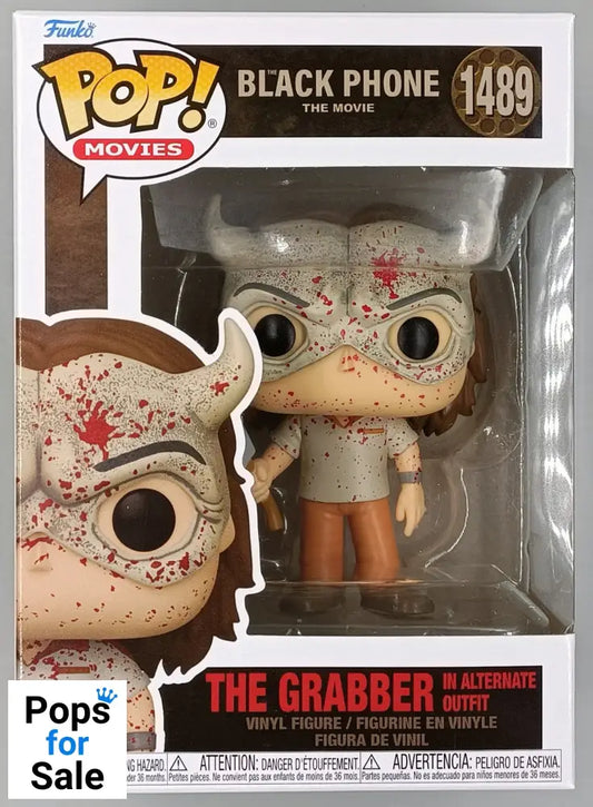 #1489 The Grabber (in Alternate Outfit) - The Black Phone - Horror - Brand New Funko POP in Protector