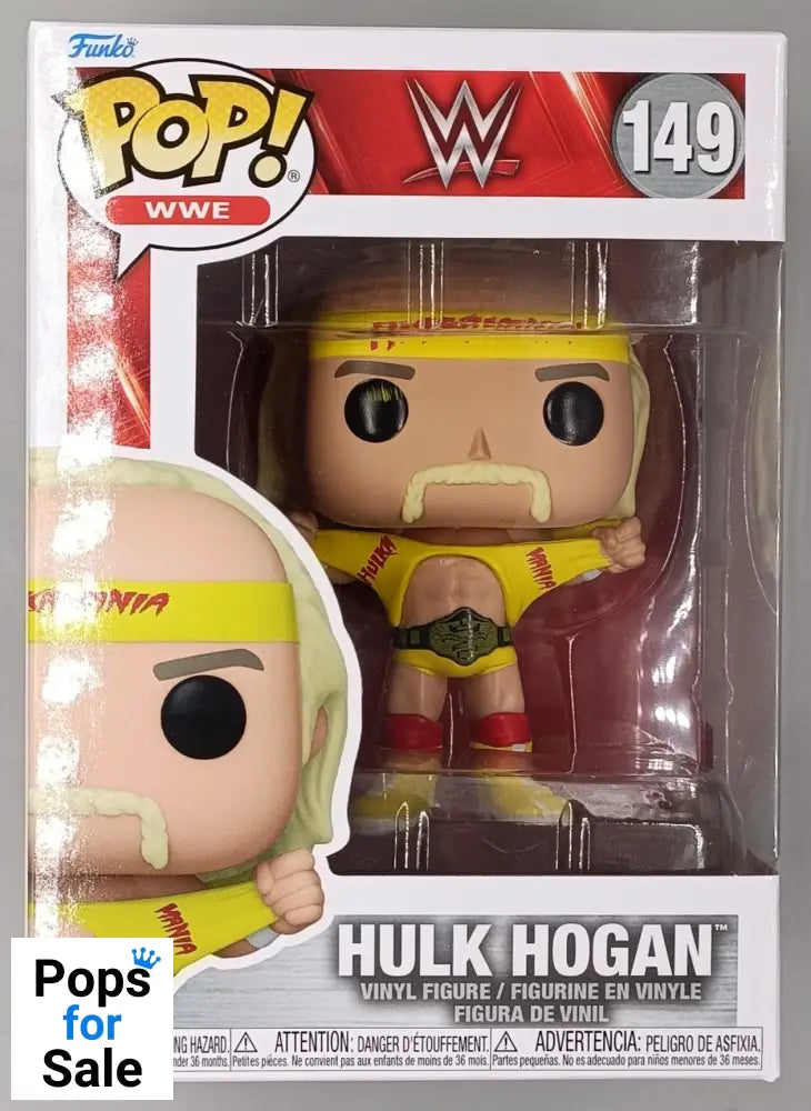 149 Hulk Hogan - WWE - Funko POP - Brand New