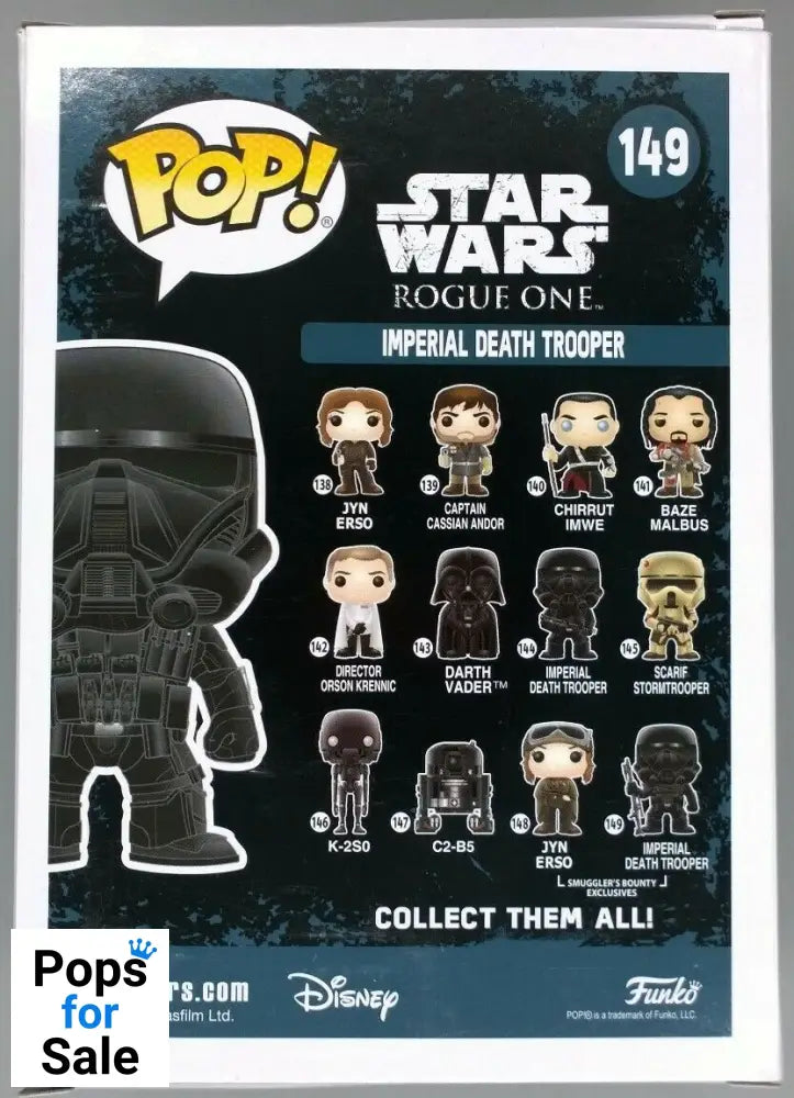 149 Imperial Death Trooper - Star Wars - Smugglers Bounty Funko POP