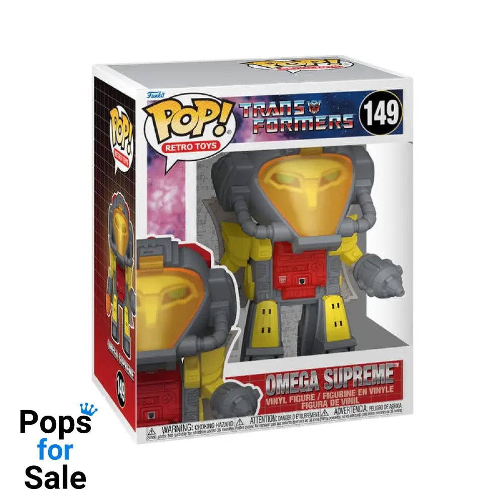 149 Omega Supreme - 6 Inch Transformers Funko Pop Presale