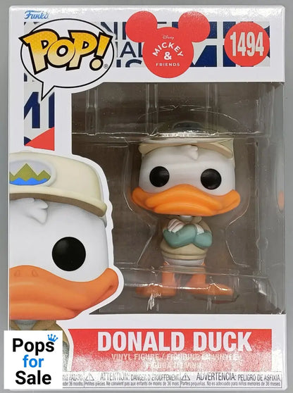 1494 Donald Duck - Disney Mickey & Friends - Box Damaged Funko POP