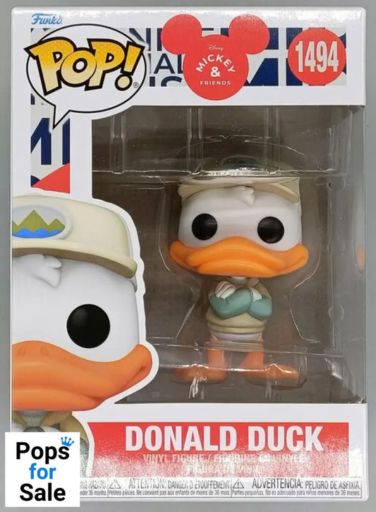 1494 Donald Duck - Disney Mickey & Friends Funko POP - Brand New