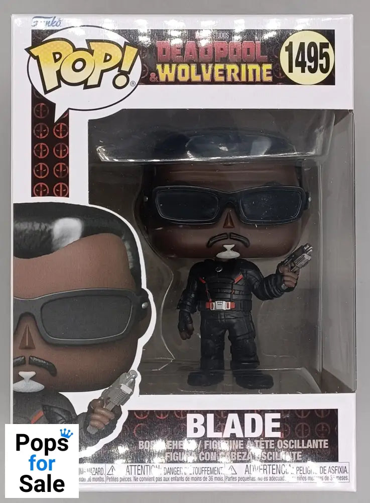 1495 Blade - Marvel Deadpool & Wolverine Funko POP - Brand New