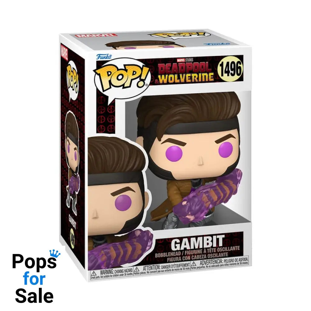 1496 Gambit - Marvel Deadpool & Wolverine Funko Pop Presale