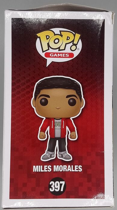 #397 Miles Morales - Marvel Spiderman Game - Box Damaged Funko POP