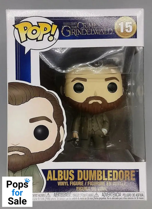 #15 Albus Dumbledore - Fantastic Beasts - Box Damaged Funko POP - PopsforSale.co.uk