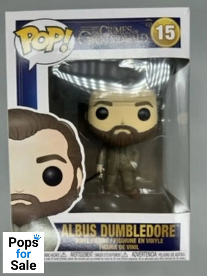 #15 Albus Dumbledore - Fantastic Beasts - Box Damaged Funko POP - PopsforSale.co.uk