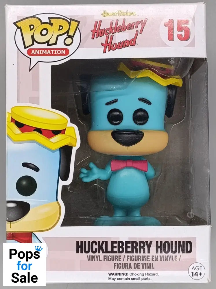 15 Huckleberry Hound - Hanna Barbera - Funko POP - Box Damaged