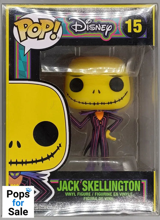 #15 Jack Skellington - Blacklight - Disney TNBC Funko POP