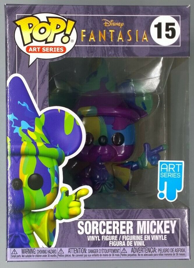 #15 Sorcerer Mickey (#2) - Art Series - Fantasia 80th Funko POP - PopsforSale.co.uk