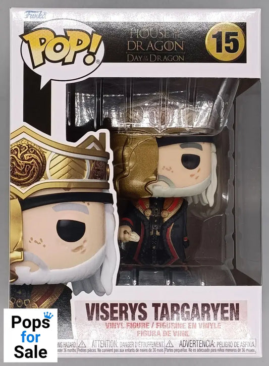 15 Viserys Targaryen - House of the Dragon Funko POP - Brand New