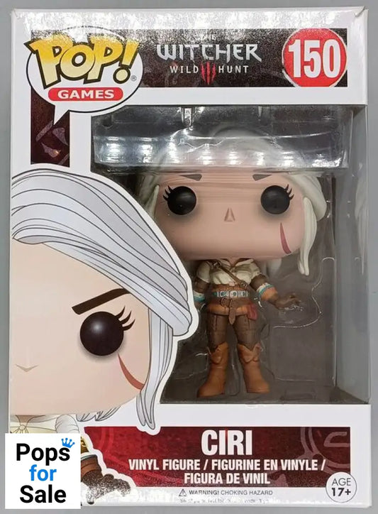 #150 Ciri - The Witcher 3 Wild Hunt - Box Damaged Funko POP
