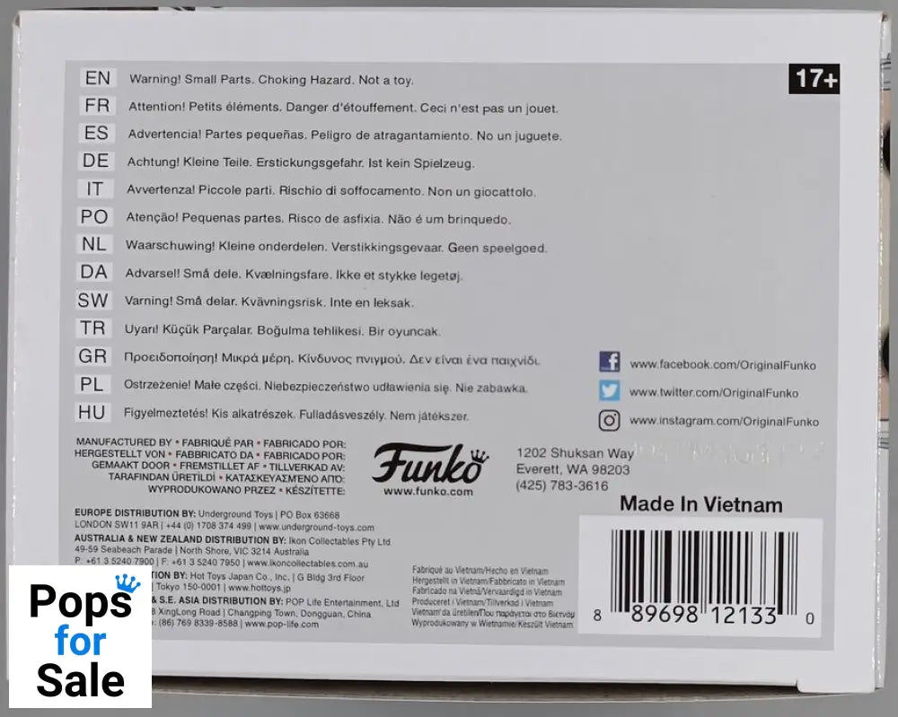 #150 Ciri - The Witcher 3 Wild Hunt - Box Damaged Funko POP