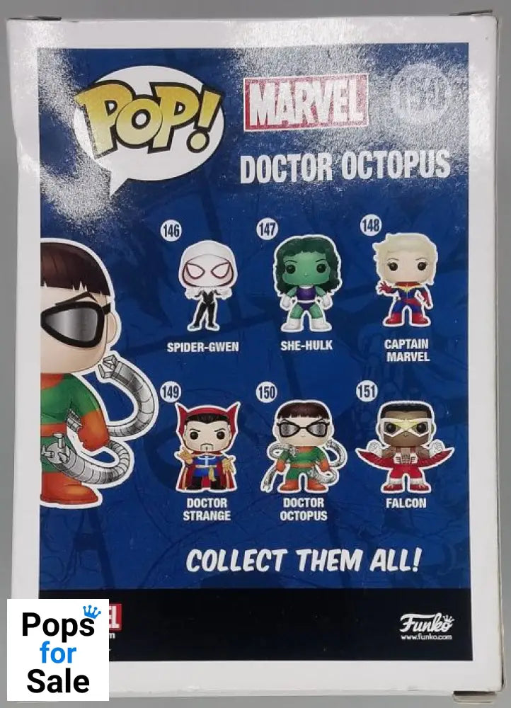 #150 Doctor Octopus - Marvel - Box Damaged Funko POP - PopsforSale.co.uk