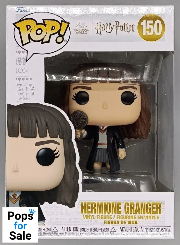 #150 Hermione Granger (w/ Mirror) - Harry Potter - Brand New Funko POP in Protector - PopsforSale.co.uk